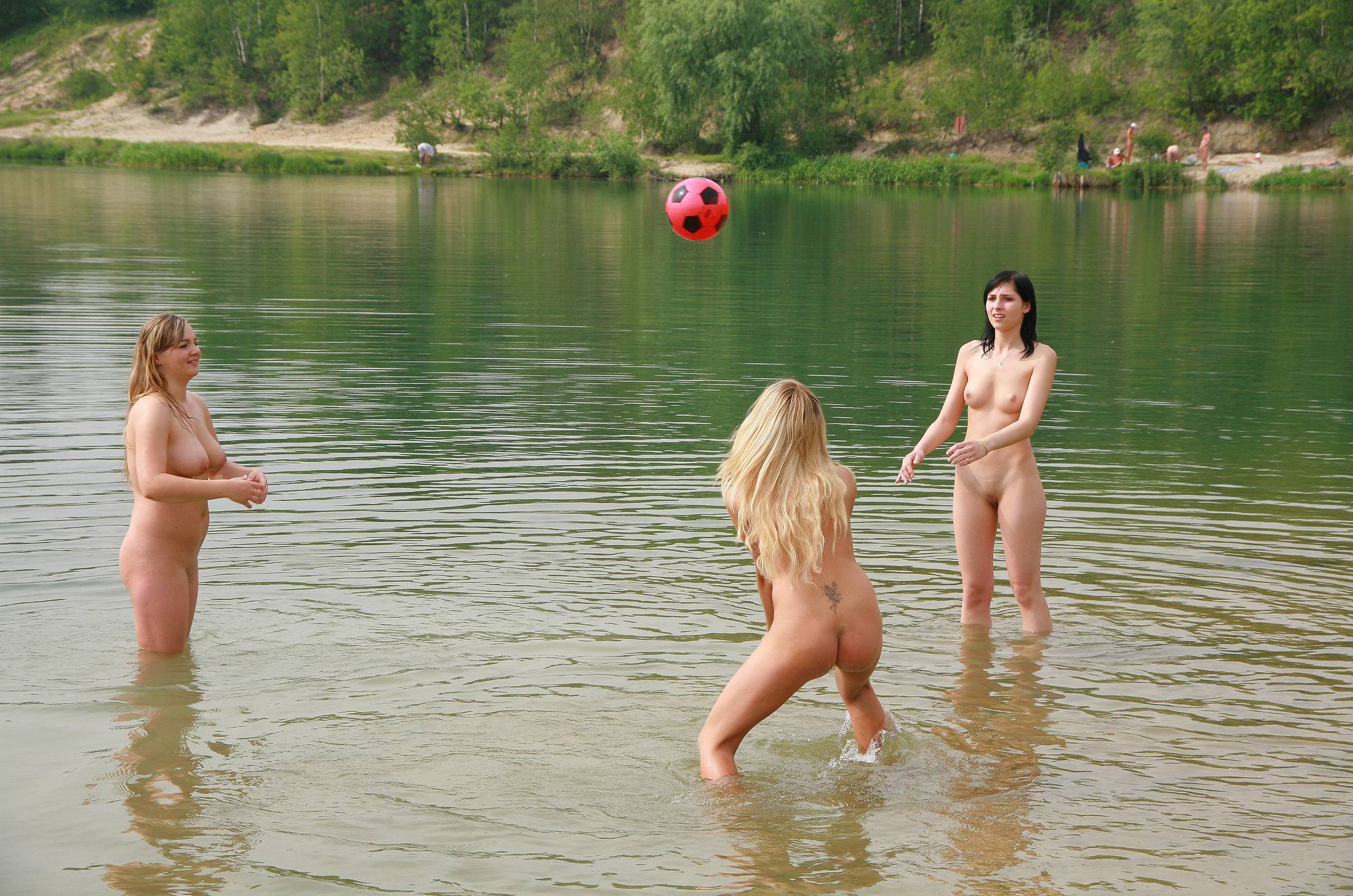 Nudist Fun - Lake Kryspinow Sports - 1