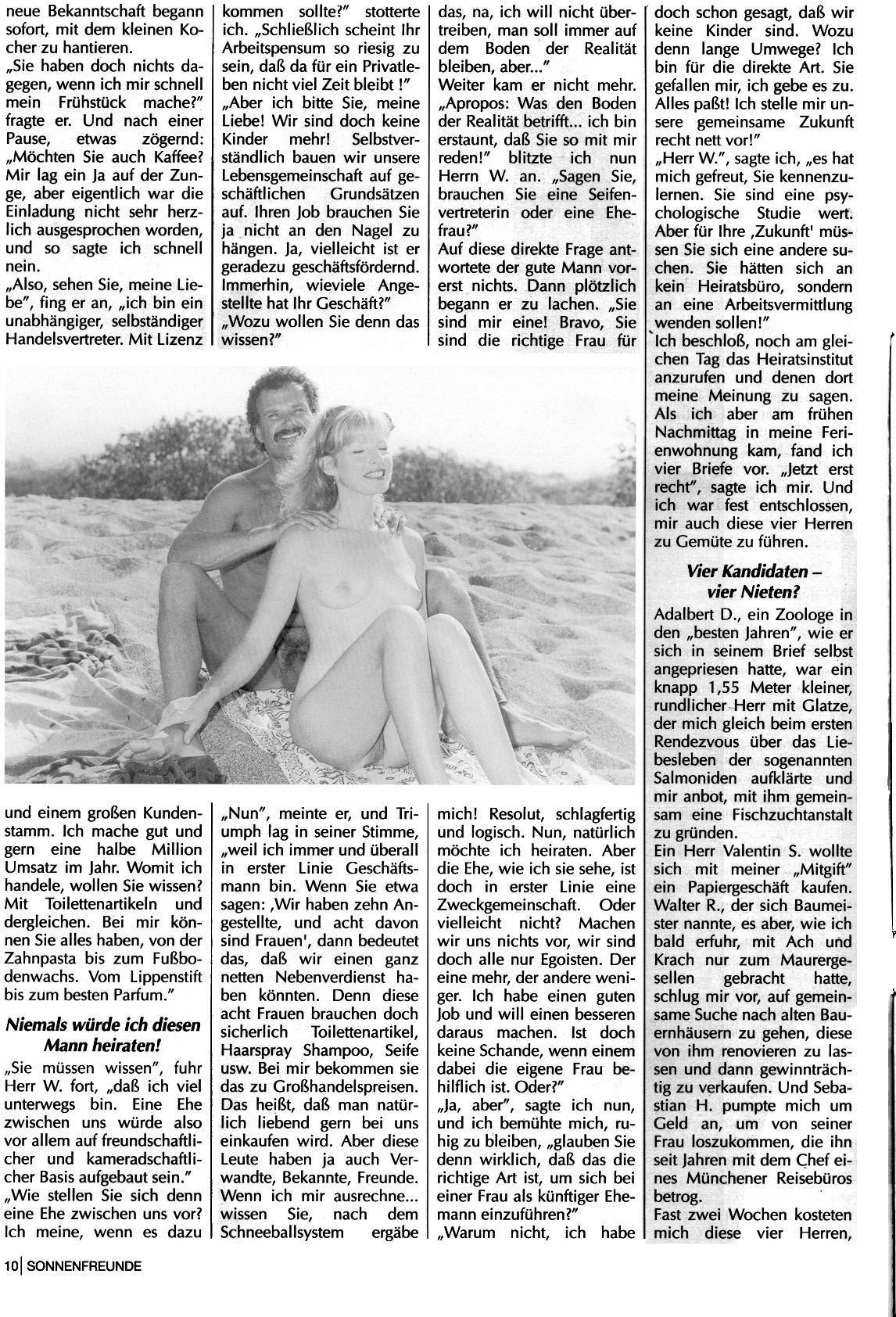 FKK Magazine - Sonnenfreunde 1993 Nr.7 - 1