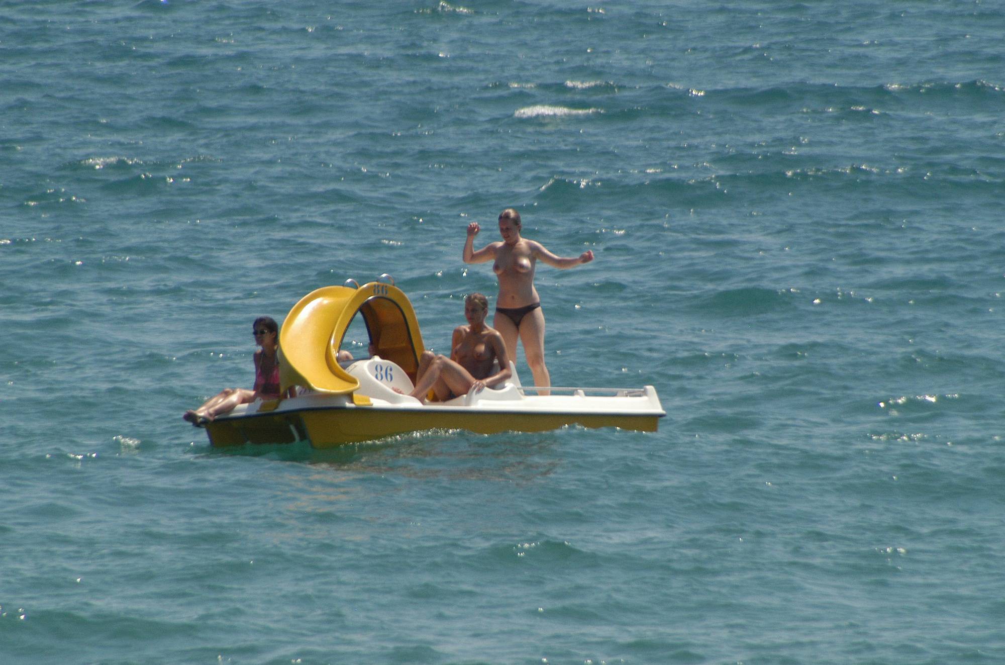 Pure Nudism Nudist Beach Water Rafts - 2