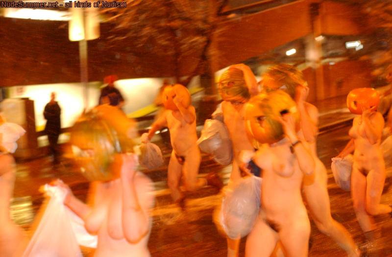 Very Young Nudists - Nude Pumpkin Runners (NPR) - 1