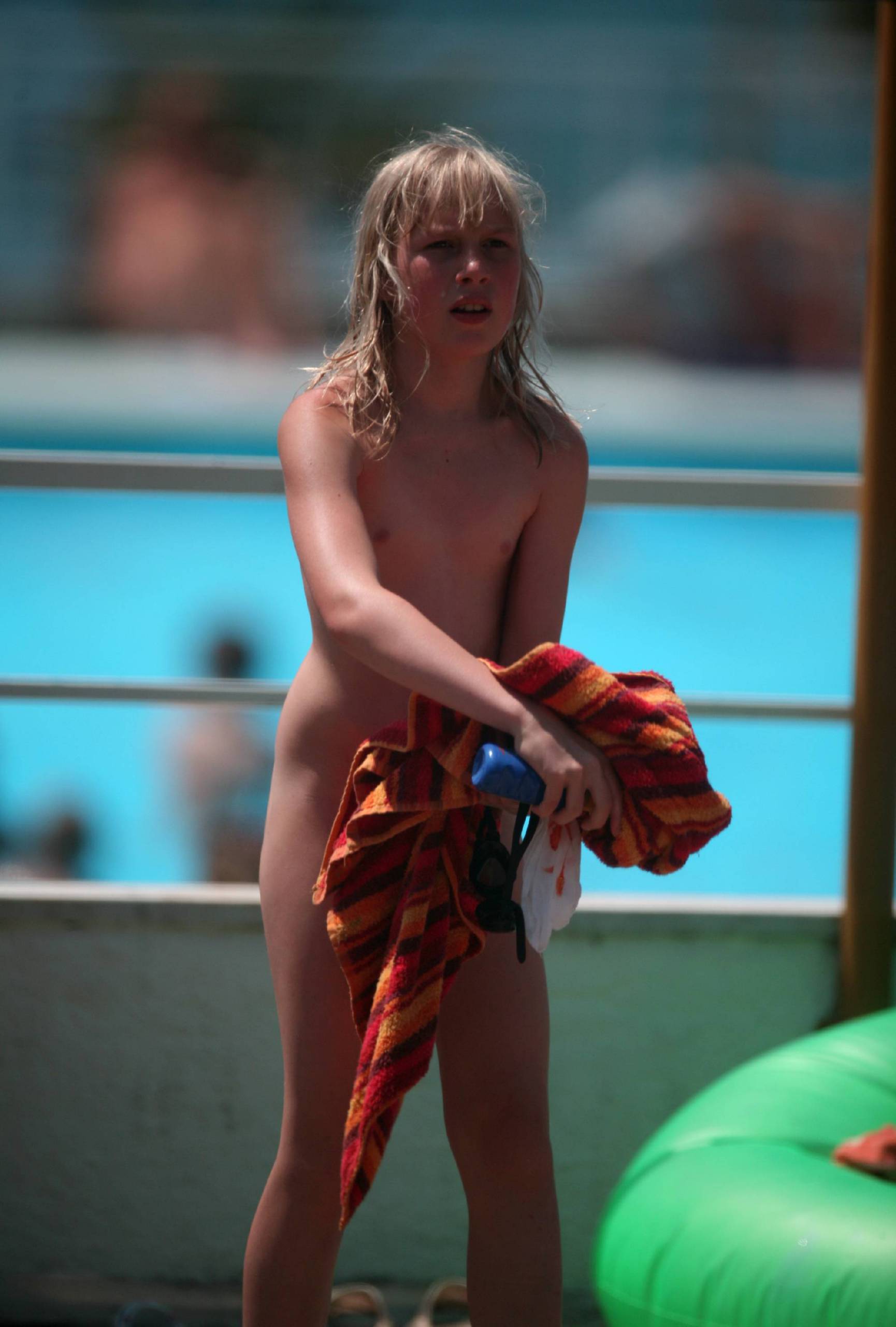 Nudist Pool Resort Towel - 2