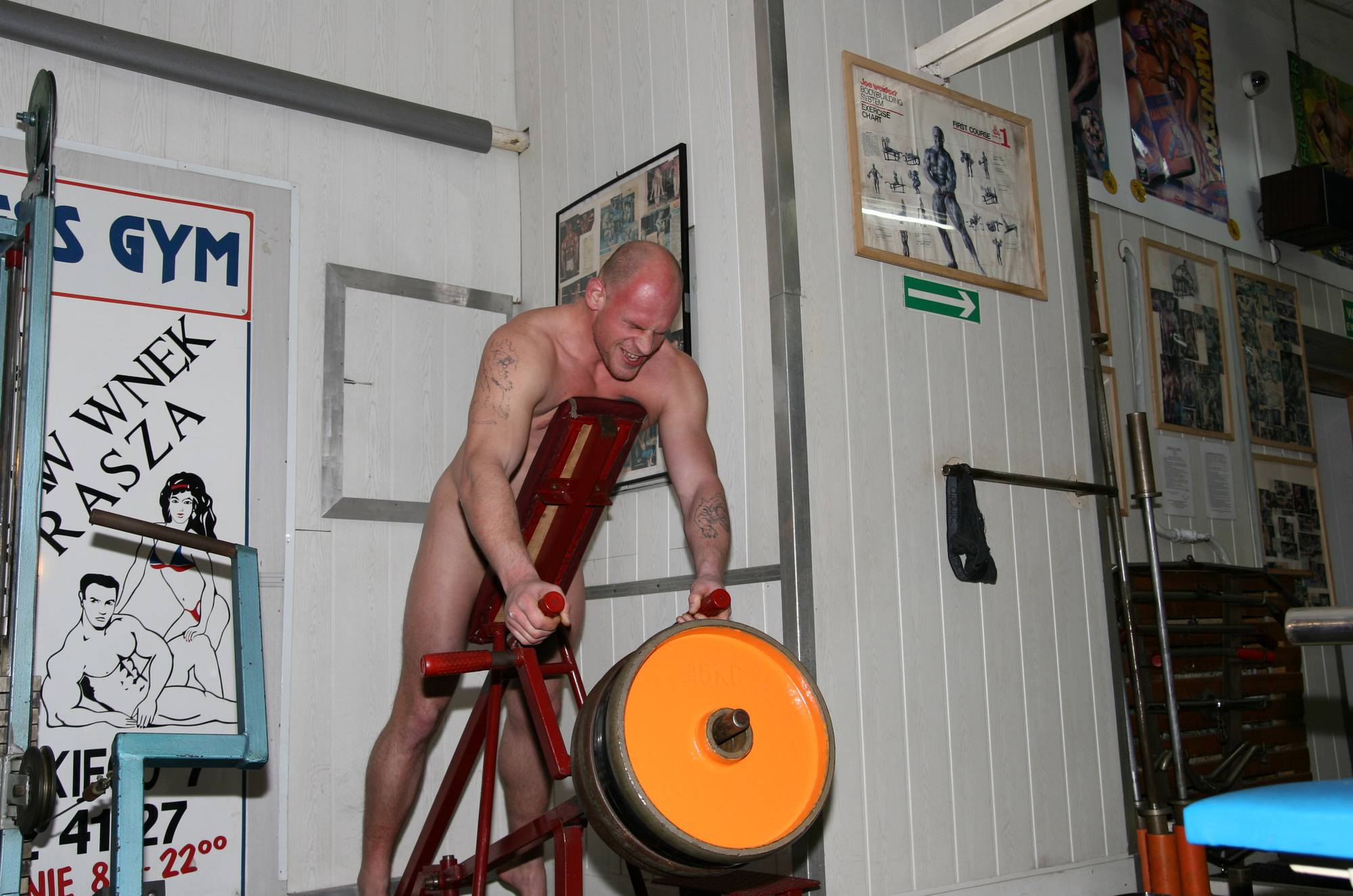 Purenudism Images Nudist Gym Club Workout - 2