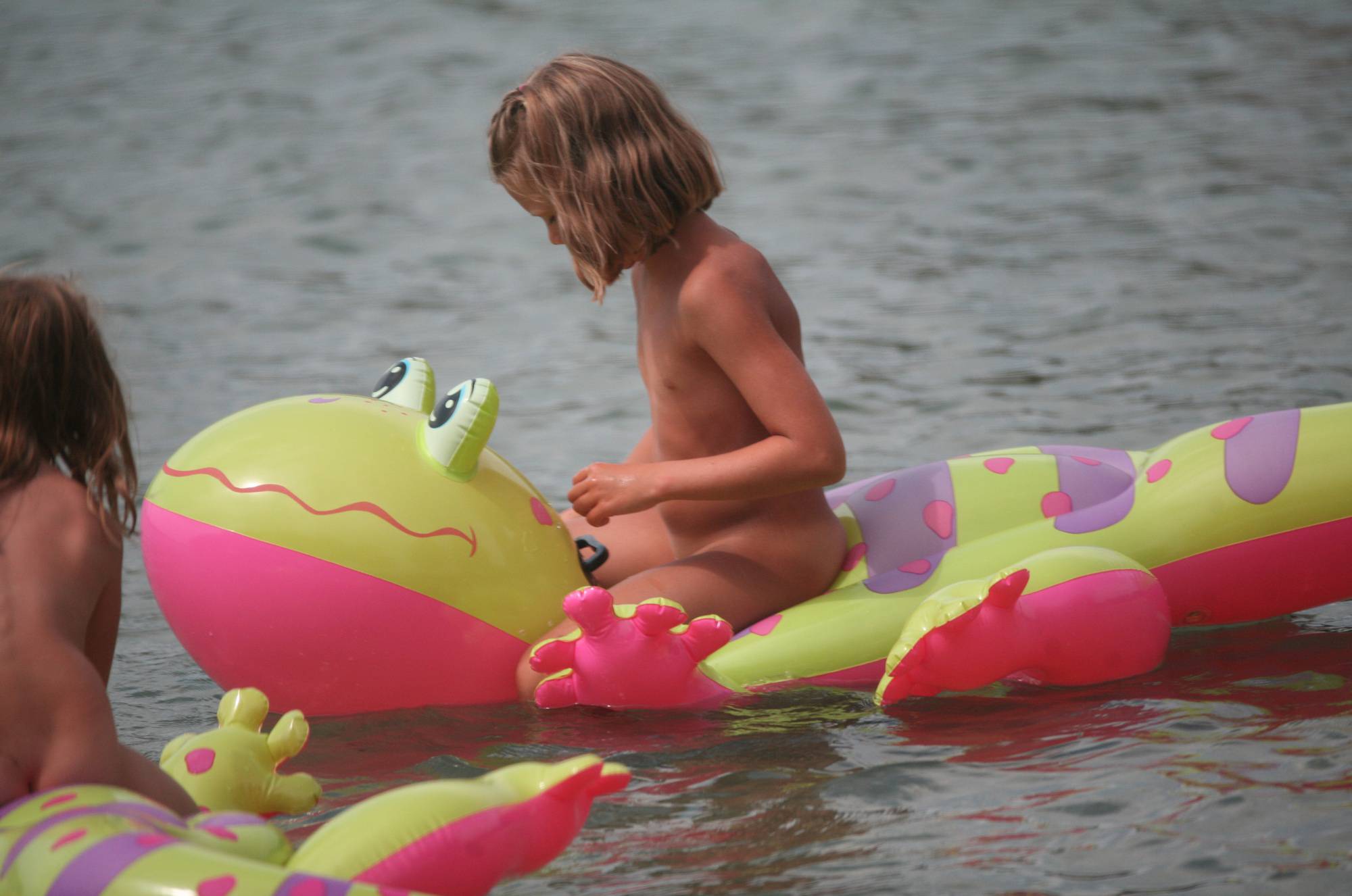 Purenudism Pics Nudist Kids On Floatables - 3