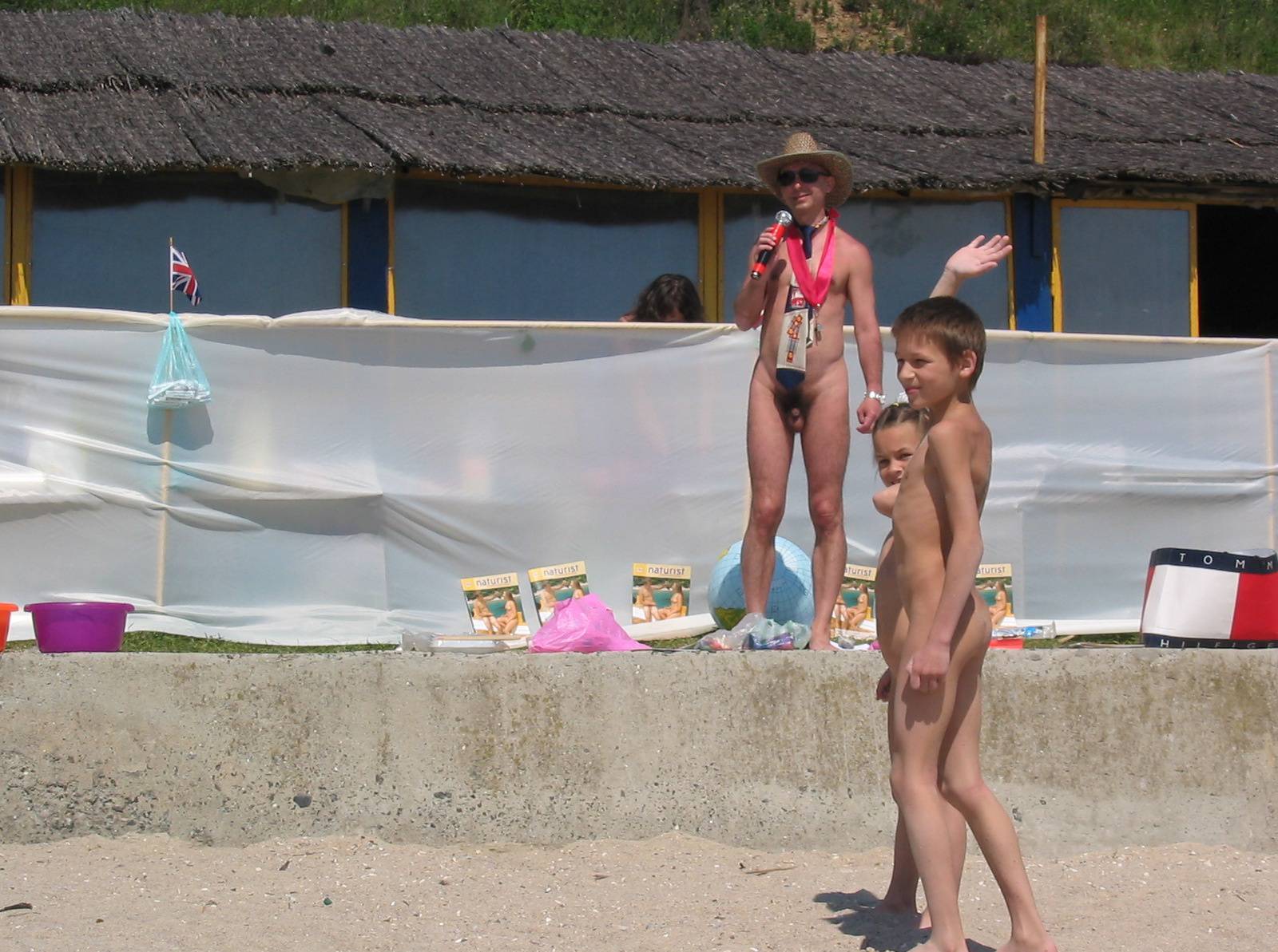 Family Beach Sport Prep Nudist Teens - 1
