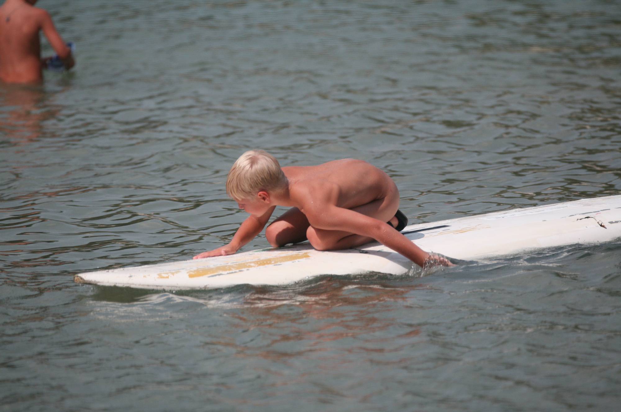 Pure Nudism Family Naturist White Boy Surfer - 2