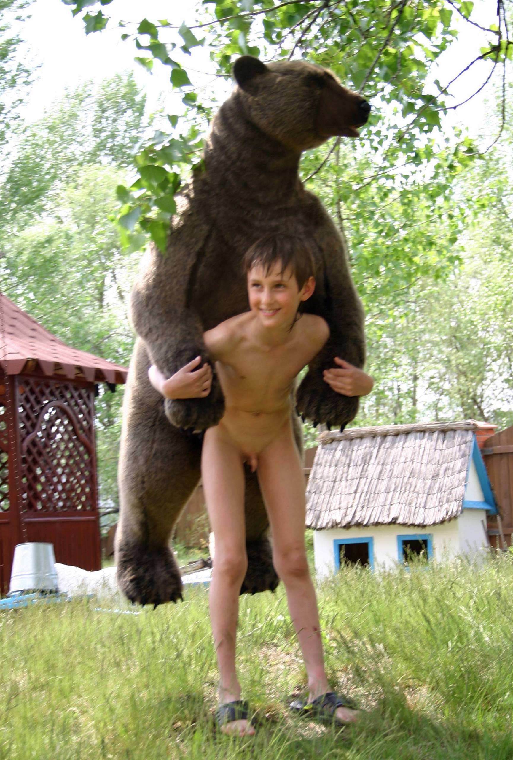 Bringing Out the RU Bear - Nudist Families - 2