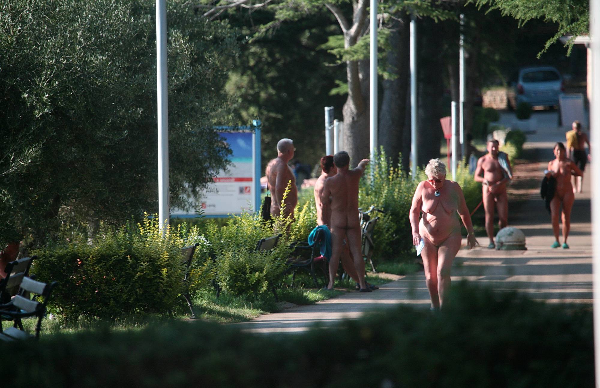 Pure Nudism Pics Park Side Street Pass-Bys - 3