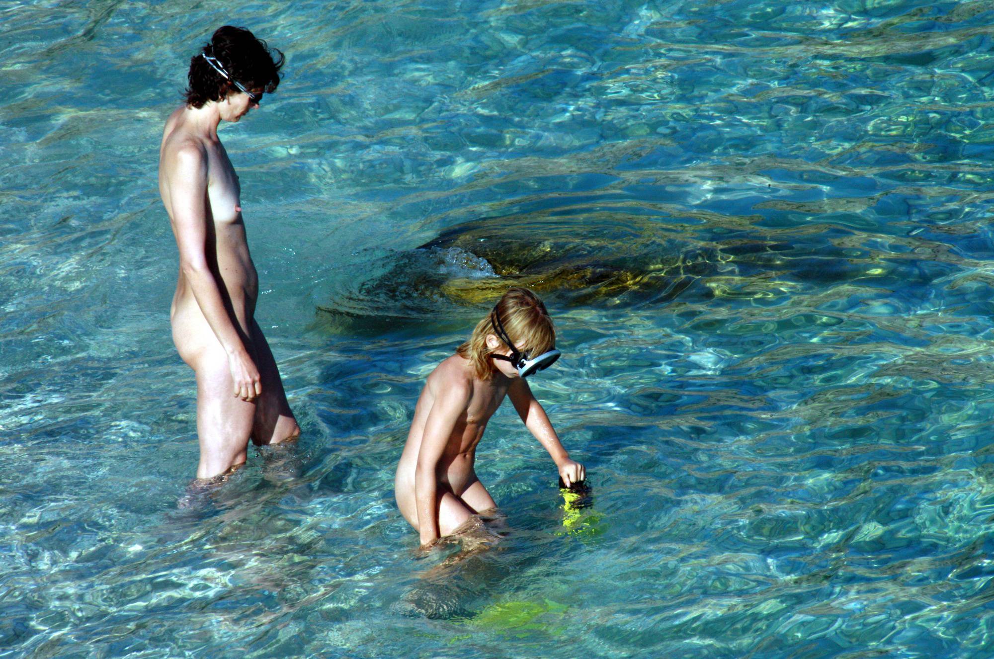 Nudists Pics Naturist Beach Reflections - 2