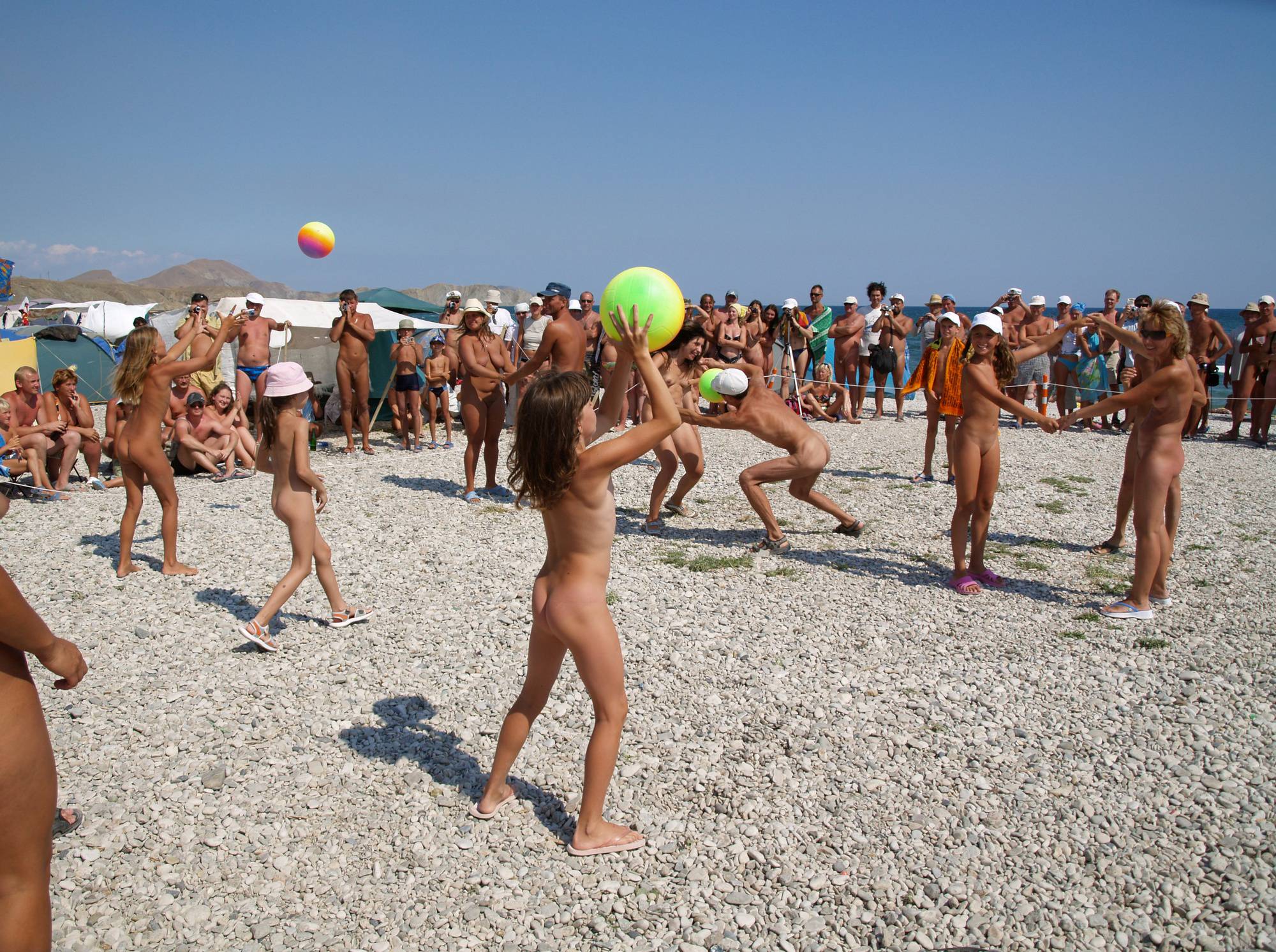 Nudist Beach Kid's Ball Pure Naturist - 1