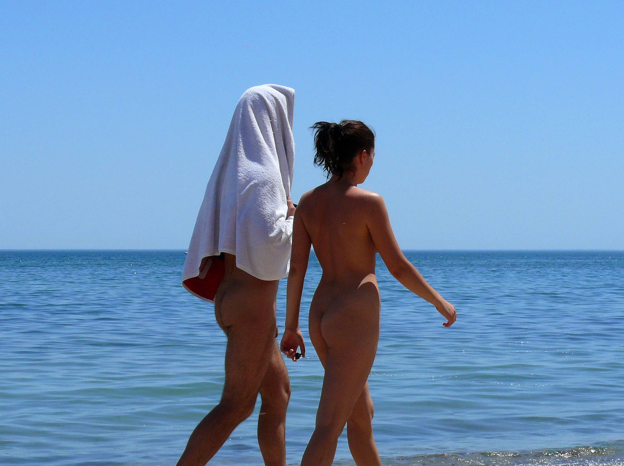 Pure Nudism Pics Romanian Sand Couple - 2