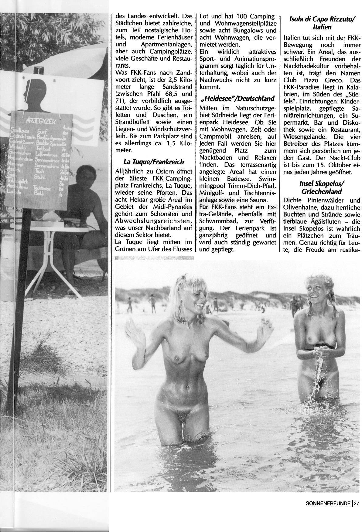 Naturist Magazines Sonnenfreunde 1993 Nr.7 - 2
